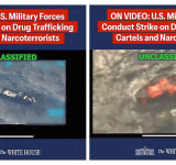 President determines US is at war with  drug cartels, document to Congress says